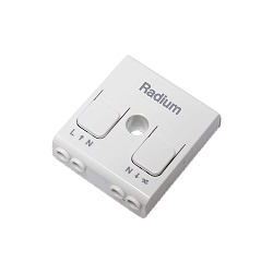 Dimmer de Bluetooth CBU-TED-LR 150W 1CH 1 canal, Sortie de variation analogique coupure de phase capacitive, Casambi, blanche