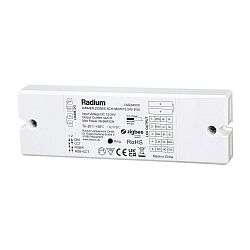 Variateur DIMMER ZIGBEE 5CH/480W RGBW, contr�lable par ZigBee, 5 canaux, blanche