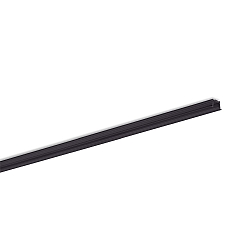 Profil d'aile SMALL - FOR 1 STRIP version pour montage encastr�, noir, anodis�