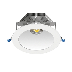 downlight CHANGY-B TRIZONE - UGR<19 ETM multipower, set back, with lens optics IP40, white 
