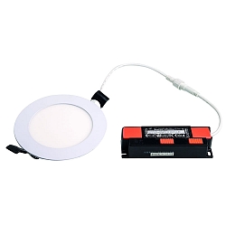 Plafonnier encastr� TALAN XXS � 118MM Plug&Play rigide, CCT Switch, multipower IP44, blanche 
