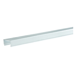Accessoire Couverture du profil 20/15 H20, blanche 200cm