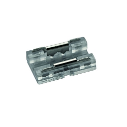 Connecteur direct VARDAFLEX 0.8CM - GAPLESS 2 pôles, mat, transparent