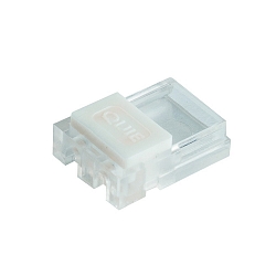 Alimentation VARDAFLEX 1CM - PUSH LOCK-W 2 pôles, mat, transparent