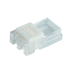 Alimentation VARDAFLEX 0.8CM - PUSH LOCK-W 2 pôles, mat, transparent