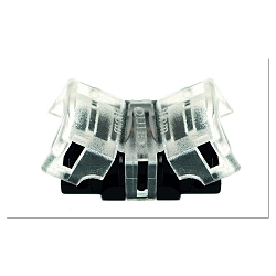 Connecteur direct VARDAFLEX 0.8CM - PUSH 2 pôles, mat, transparent
