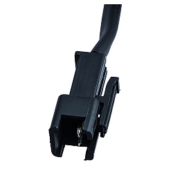 C�ble de connexion  LED MODULE / WITHOUT WIRE END FERRULE 2 p�les, noir 15cm