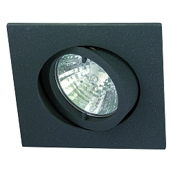 Lumi�re encastr�e QUADRO pivotant IP20, graphite