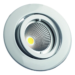 Lumière encastrée MR11 pivotant IP20, scintillant, blanche