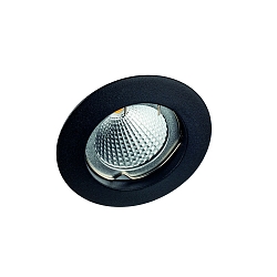 Lumi�re encastr�e MR16 rigide IP20, mat, noir 