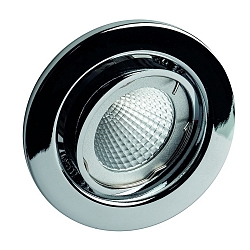 Lumi�re encastr�e MR16 pivotant IP20, chrome