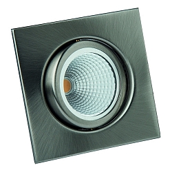 Lumi�re encastr�e 4401 X5CRNIMO 316 angulaire, pivotant IP20, acier inoxydable, scintillant