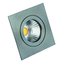 Lumi�re encastr�e TULKA angulaire, rigide IP55, acier inoxydable, scintillant 738lm 2400 | 2900K CRI 80-89
