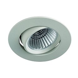 recessed luminaire BAN COB round, swivelling, current constant IP40, white dimmable 7W 620lm 2700K 40° CRI 90-100