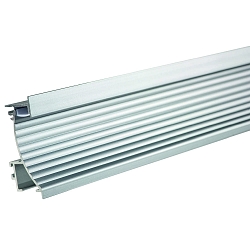 Profil du mur WEP26/70 version pour montage encastr�, indirect, aluminium anodis�