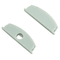 end cap BENDABLE FUP18/6B with feed-in option, aluminium