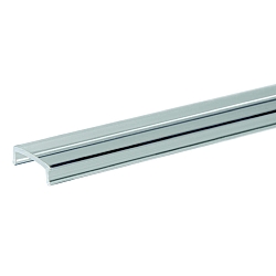 accessories profile cover EP18/18 / WEP26/70 CLEAR 2M slightly arched, transparent 200cm