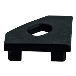 end cap EP18/18 with feed-in option, aluminium
