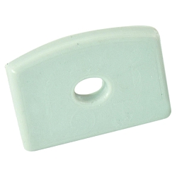 end cap PFH415 / PFH418 with feed-in option, with cable hole, grey