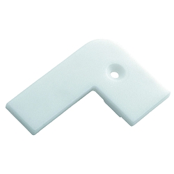 end cap INDIRECT SP68/26 left, aluminium
