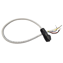 Câble de connexion  VARDAFLEX PLATIN INGROUND (RUP-PGF901)- PLASTIC SCREWS 5 pôles, RGBW, acier inoxydable 50cm