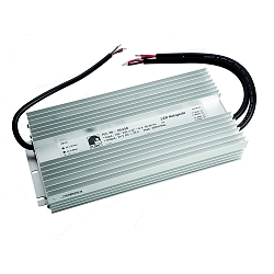 Driver de LED 600W ACTIVE PFC constante de tension, commutable, aluminium