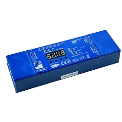 Variateur MASTER (STAND-ALONE) / SLAVE (DMX) / WITH RDM, VARIABLE PWM (0.5-35KHZ) 4 canaux, contrôlable par DMX, bleu