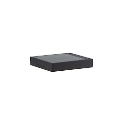 Lampe solaire � accu ALA WALL avec capteur IP65, gris graphite
