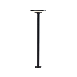 Lampe solaire � accu KEOPE GROUND avec capteur IP65, gris graphite