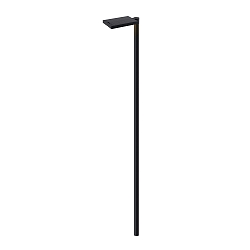 Lampe solaire � accu LINK avec capteur IP65, gris graphite