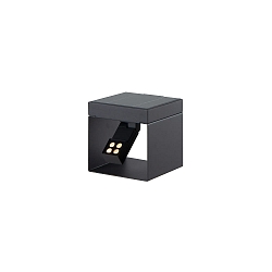 Lampe solaire � accu ALEA avec capteur IP65, gris graphite