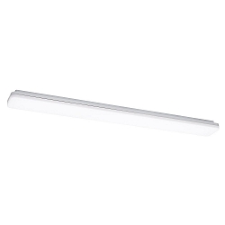 Luminaire de plafond PLANK IP54, argent gradable