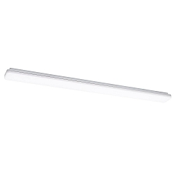 Luminaire de plafond PLANK IP54, argent gradable