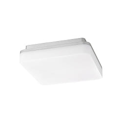 Luminaire de surface SQUARE 22 IP54, argent 