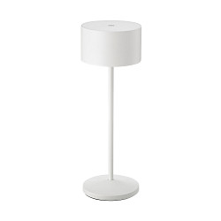 battery table lamp VELUNA up / down, CCT Switch, set of 1, with touch dimmer IP44, snow white dimmable