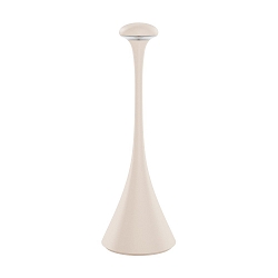 battery table lamp NUDROP CCT Switch, with touch dimmer IP54, dune beige dimmable