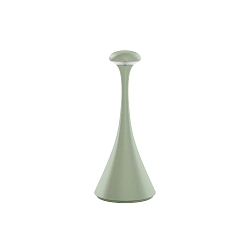 Lampe de table � accu NUDROP MINI CCT Switch, avec variateur tactile IP54, vert sauge gradable