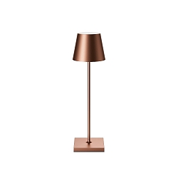Lampe de table � accu NUINDIE USB-C haut / bas, avec connexion USB, CCT Switch, avec variateur tactile IP54