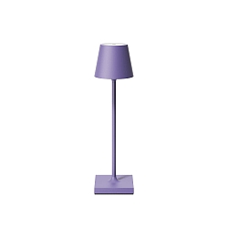 Lampe de table � accu NUINDIE POCKET USB-C rond, CCT Switch, avec variateur tactile IP54, violette gradable