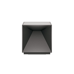 battery table lamp NUTALIS 10X10CM cube shape, CCT Switch, with touch dimmer, with charger IP54, graphite grey dimmable