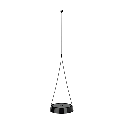 Lampe suspendue � accu MAHINA IP20, noir gradable