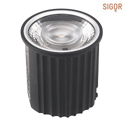LED module ARGENT IP20, clear, black dimmable