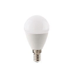 LED Light bulb ECOLUX DROP, 230V, � 4.5cm / L 8.6cm, E14, 8.5W 2700K 806lm 200�, not dimmable, opal