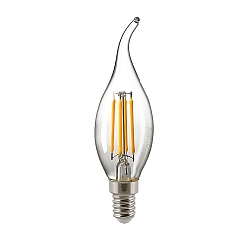 Bougie filament illuminant windblast FILAMENT C35 dimmable E14 4,5W 470lm 2700K 330� CRI 80 gradable