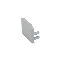 Endcaps for Surface profile 13, flush, 2 pieces