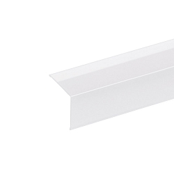 Capot CORNER 20 angulaire blanc opale