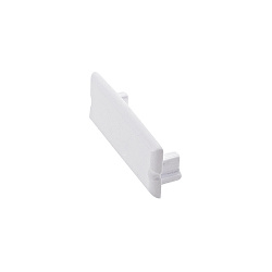 Endcap for Surface profile 20, flush, without hole