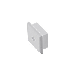 Endcap for Corner profile 10, square, with hole
