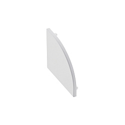 Endcap for Corner profile 20, round, without hole