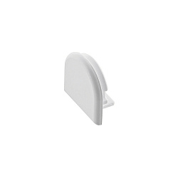 Endcap for Alu mounting track 15, round, without hole